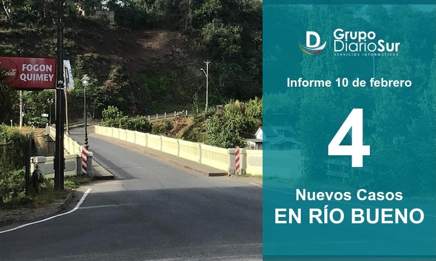 Río Bueno suma contagios pero activos siguen en franco descenso