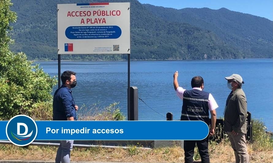 Continúan fiscalizaciones en playas de Panguipulli