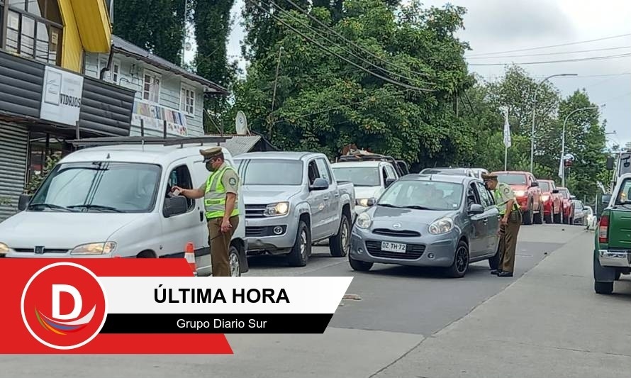 Valdivia, Máfil, Panguipulli y Lanco retroceden a Cuarentena Total