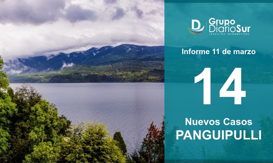 Panguipulli es la segunda comuna con más casos activos en Los Ríos: 131