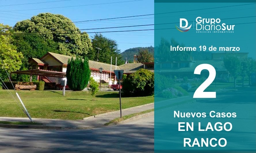 Casos activos de Lago Ranco caen a 12 este viernes