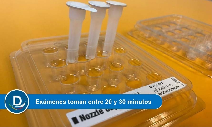 Más de 500 Test de antígenos se han aplicado en 3 comunas de Los Ríos