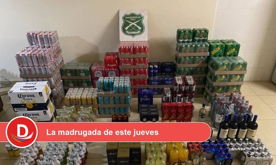 Detuvieron a "delivery" de alcohol y marihuana en Niebla