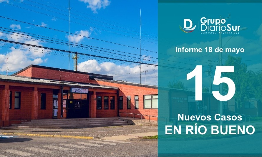 Río Bueno suma 15 contagios y eleva cifra de casos activos a 52