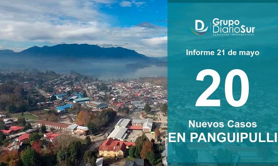 Panguipulli sumó 20 contagios y casos activos subieron a 86