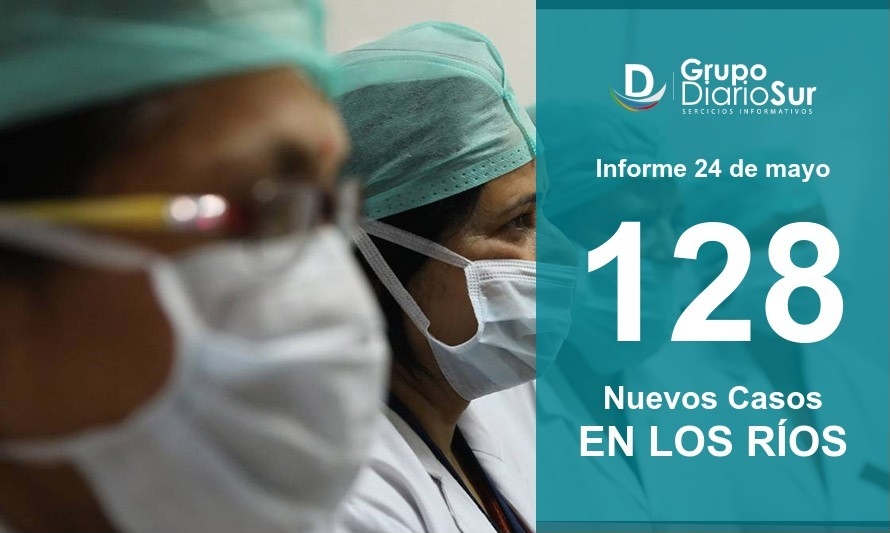 Los Ríos reporta 128 contagios: Revisa casos comuna por comuna