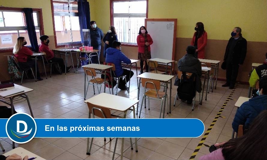 Mineduc espera que más de 260 establecimientos de Los Ríos retornen a clases presenciales