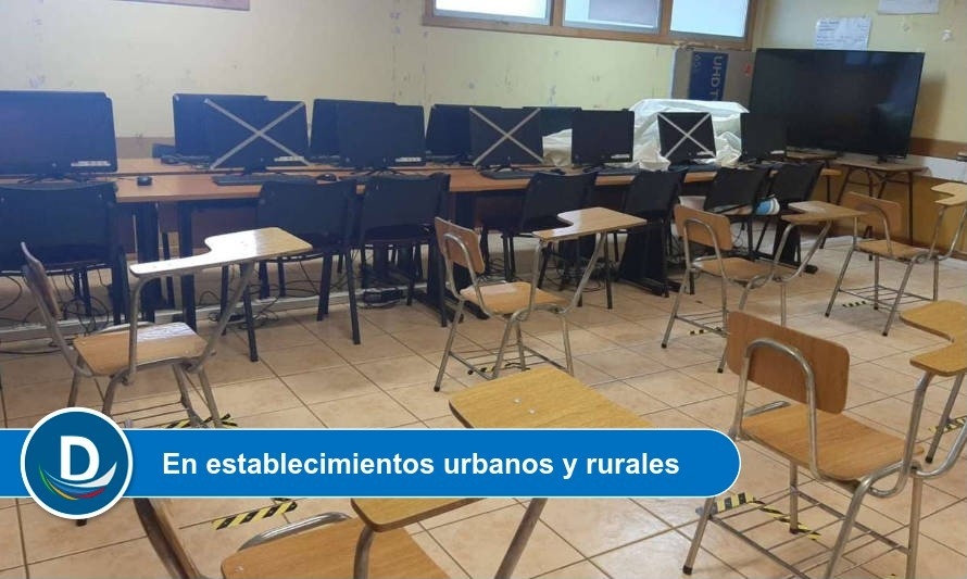 Paillaco se une a comunas que iniciarán retorno gradual a clases