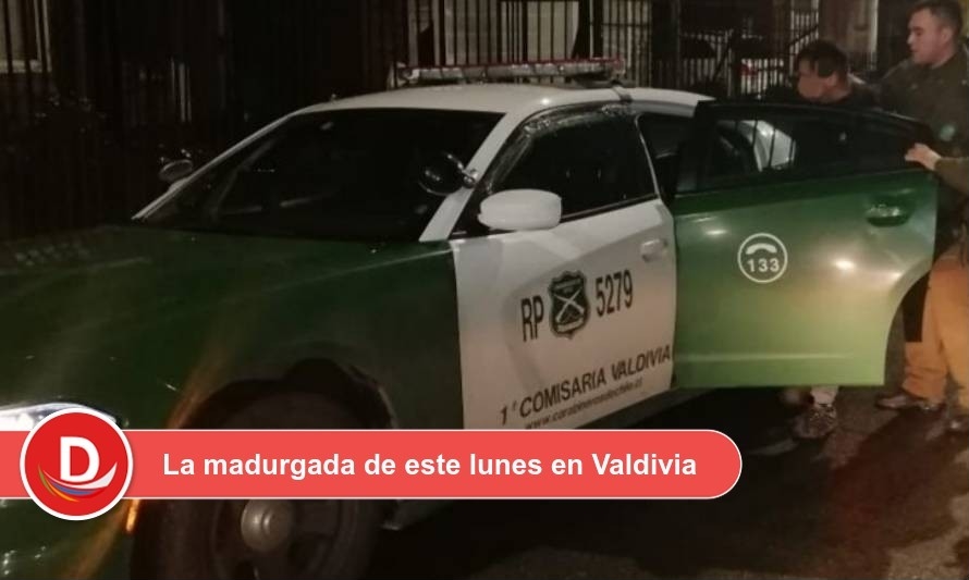 Mediante persecución, Carabineros logró detener a sujeto robando en sucursal Chilexpress