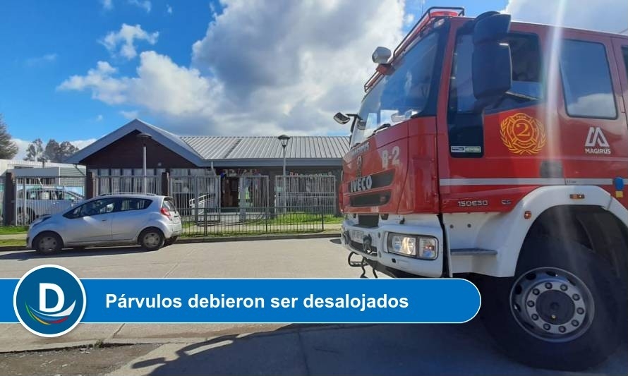 Olor a gas obligó evacuación de jardín infantil en Futrono