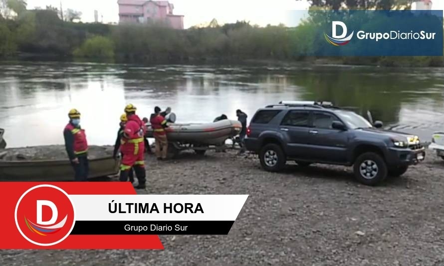 Apareció joven que estaba siendo buscada en el río Rahue 