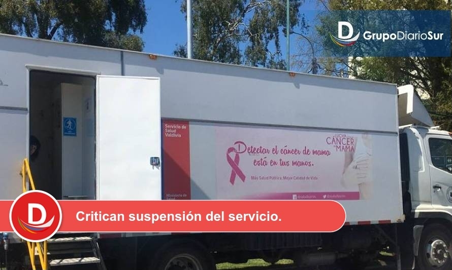 Los Ríos: Piden al Gobierno retomar servicio de mamógrafo móvil en la zona