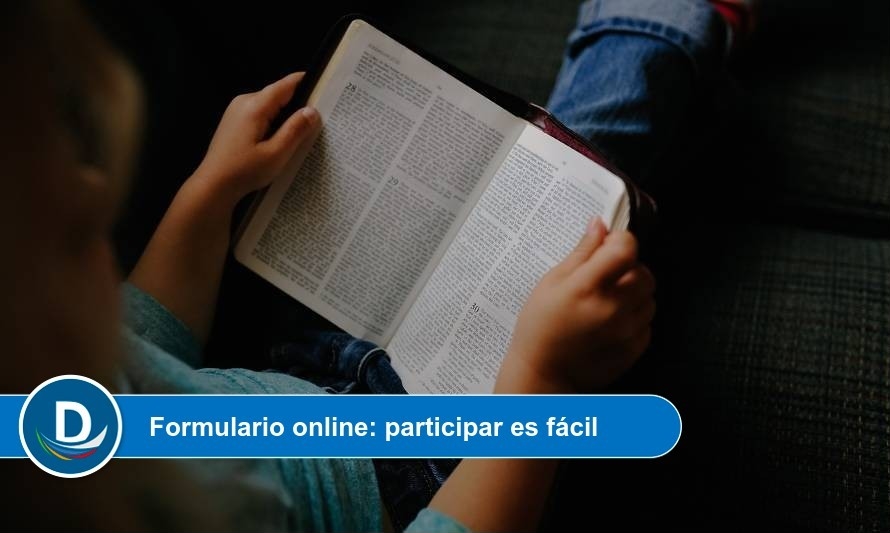 Invitan a la comunidad de Los Ríos a participar de 1era encuesta de comportamiento lector