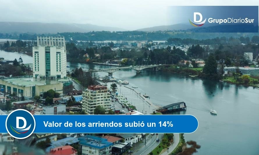 Conoce las cifras detrás del marcado aumento de precios de arriendo en Valdivia