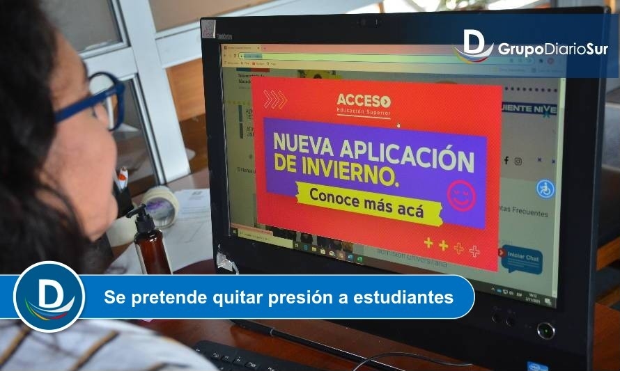 Anuncian inédita Prueba de Invierno para ingresar a la educación superior