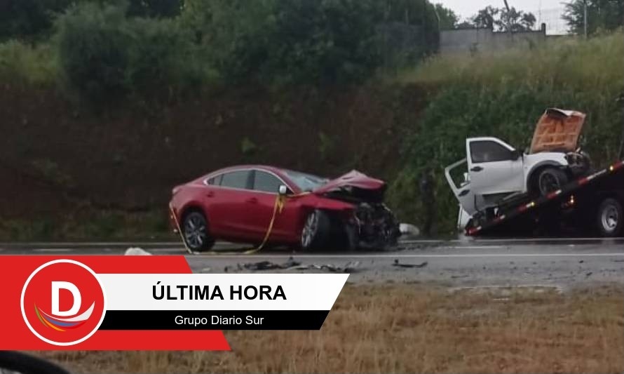 Valdivia: confirman muerte de conductor en colisión frontal 