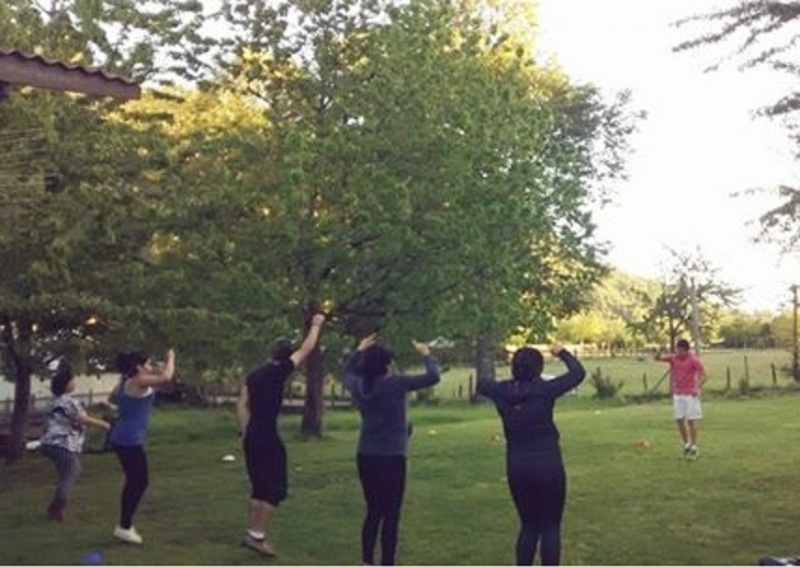 Gimnasio al aire libre: Joven llifenino propone innovador emprendimiento deportivo