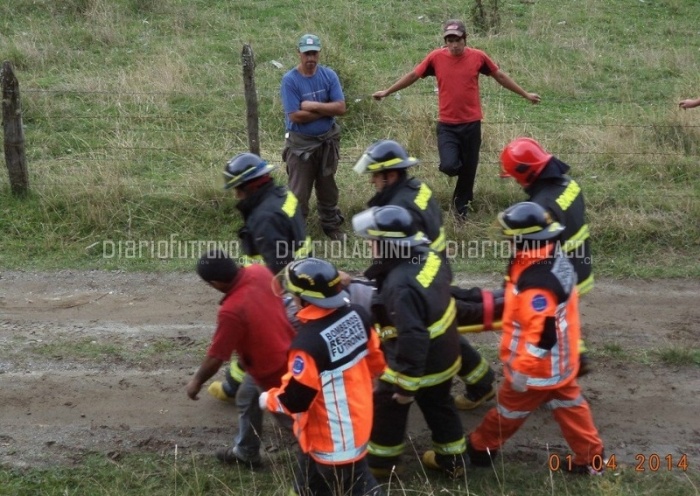 Heridos en volcamiento de Chabranco fueron trasladados a Valdivia