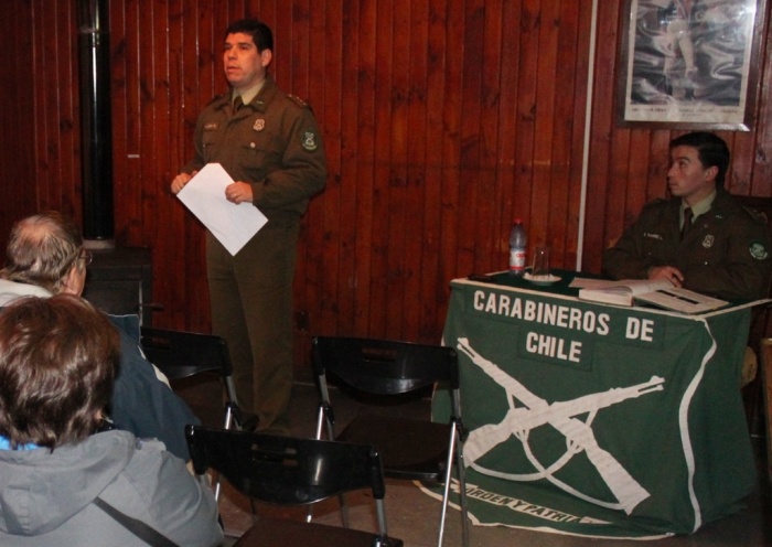 Comisario de Carabineros se reunió con dirigentes sociales de Futrono