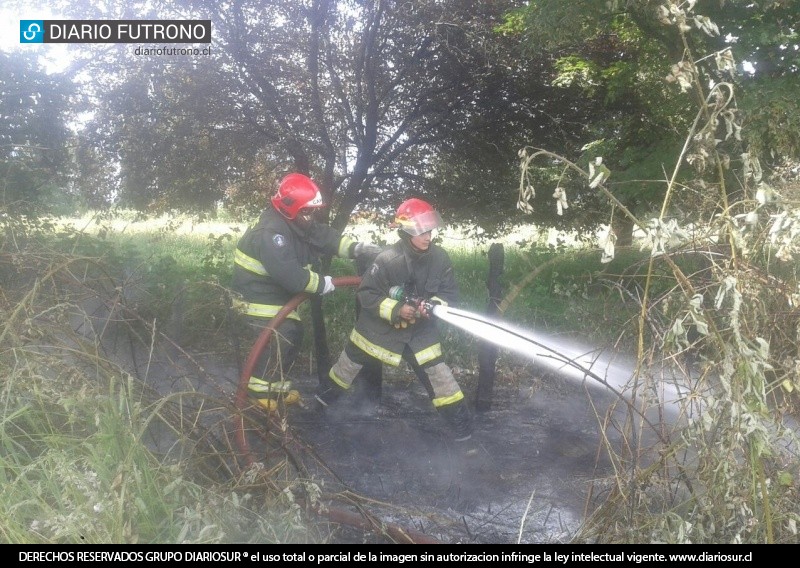 Incendio de pastizales en Coique fue controlado por Bomberos