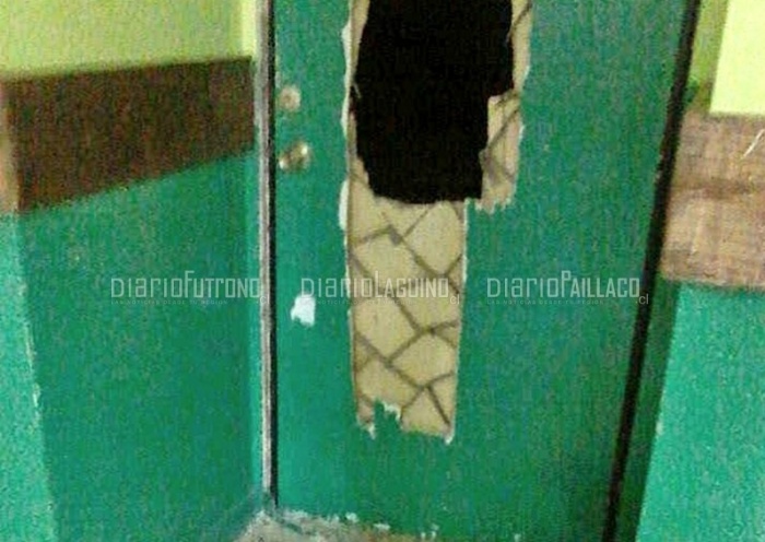 Delincuentes robaron y realizaron destrozos en escuela Nueva Collilelfu de Los Lagos