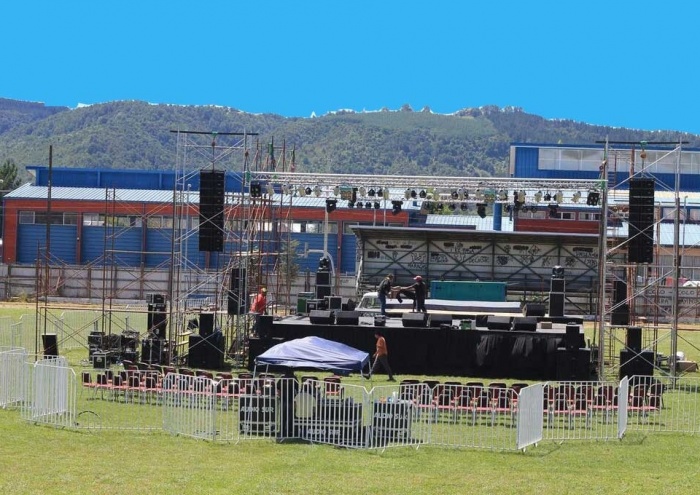 Con despliegue técnico sin precedentes, Paillaco se prepara para recibir a Sol y Lluvia