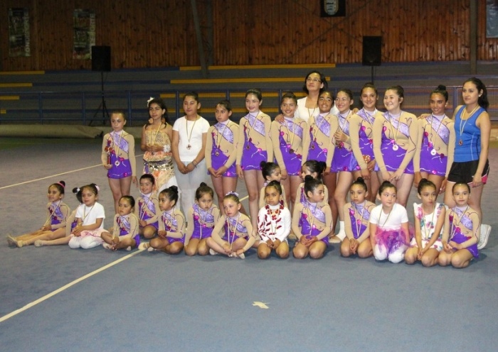 Gimnastas mostraron todo su talento para finalizar este exitoso año.