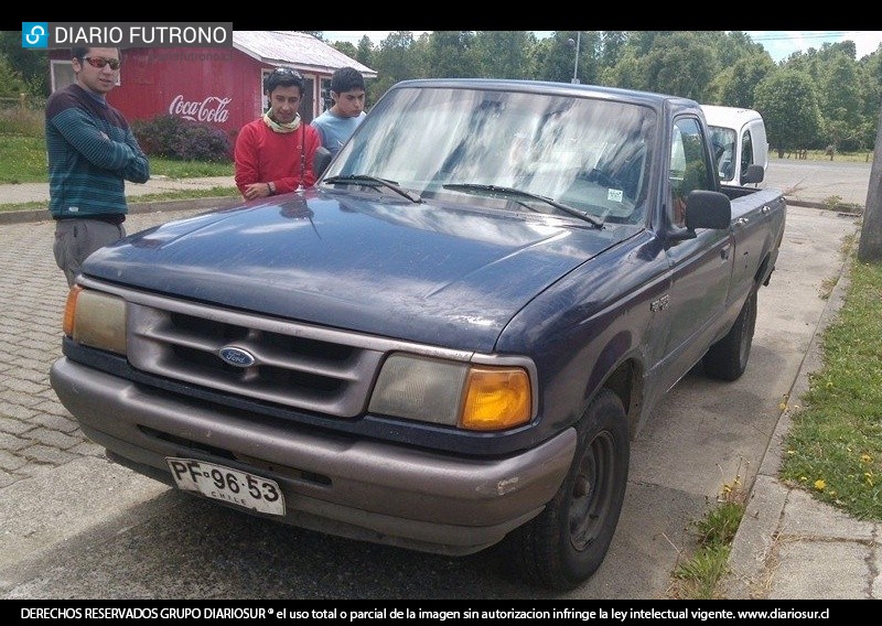 Robaron una camioneta en Futrono y la abandonaron en Nontuelá