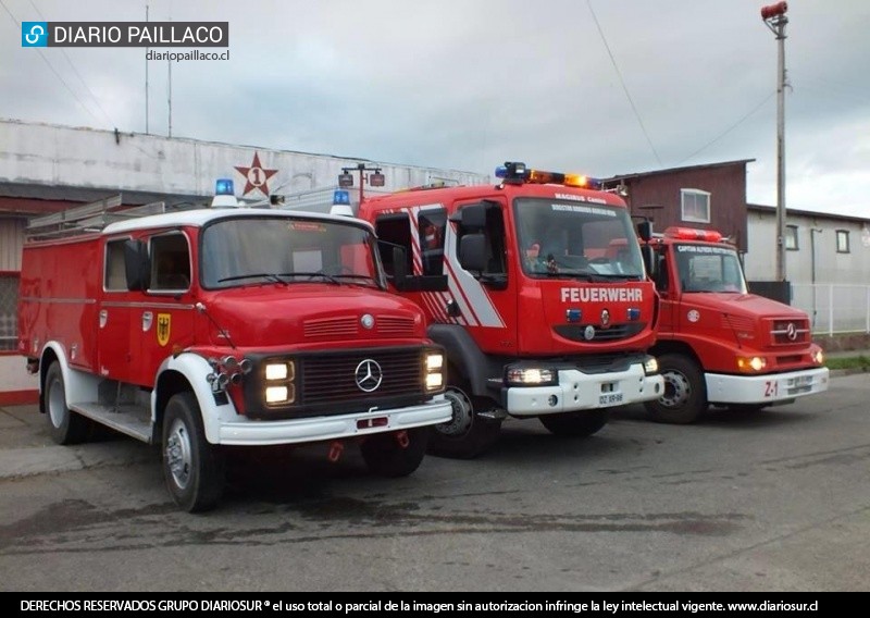 Primera Compañía de Bomberos de Paillaco invita a participar en su Gran Bingo Bailable