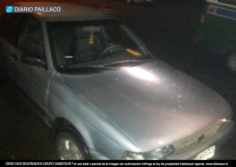 Delincuentes robaron dos vehículos en Paillaco y Carabineros los recuperó en menos de 30 minutos