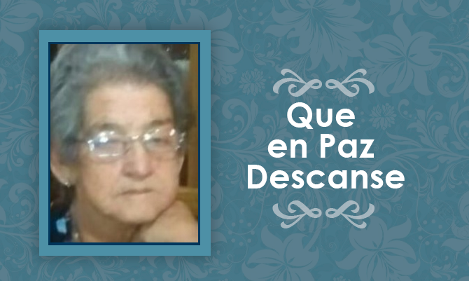 Falleció Carmen Aguilar Rosales Q. E. P.  D.
