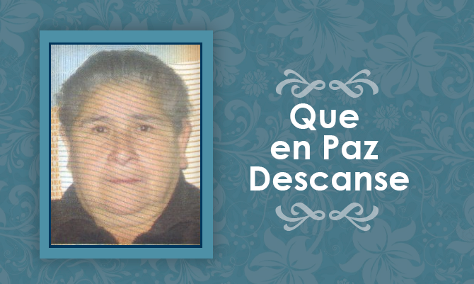Falleció Paula Isabel Gallegos Jaramillo Q.E.P.D