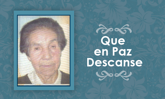 Falleció Elva Torrealba Aguilar Q,E.P.D