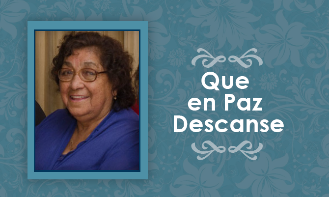 Falleció Rosario Soto Rivas Q.E.P.D