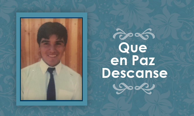 [Defunción] Falleció Sergio Emiliano González Henríquez Q.E.P.D