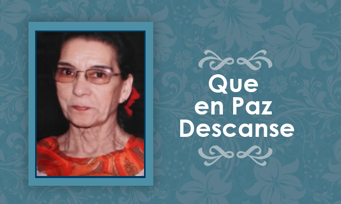 [Defunción] Falleció Irma Jeanette Solís Hevia Q.E.P.D