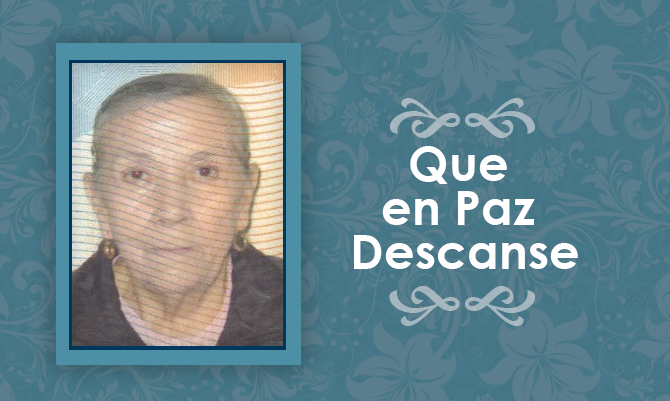 [Defunción] Falleció María Clotilde Vera Yaeger Q.E.P.D