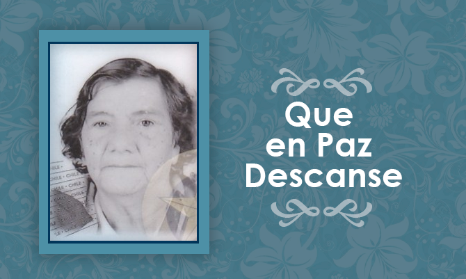 [Defunción] Fallecio Olga del Carmen González Fernández