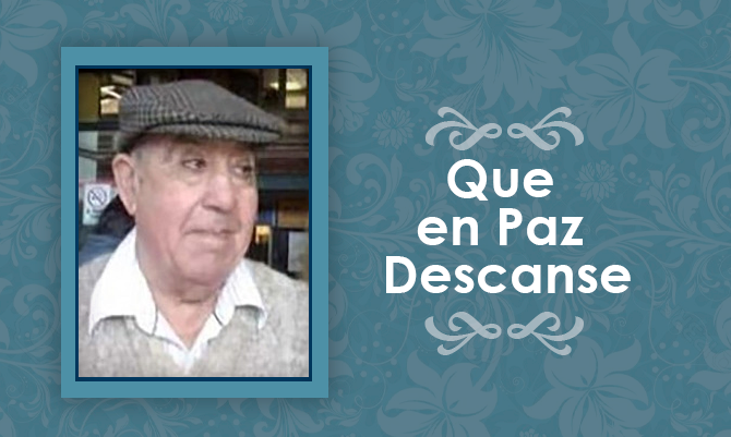 [Defunción] Falleció Evalo Vicente Martínez Carrasco Q.EP.D