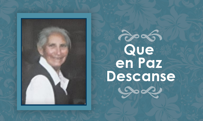 [Defunción] Falleció Julia Vidal Vera Q.EP.D