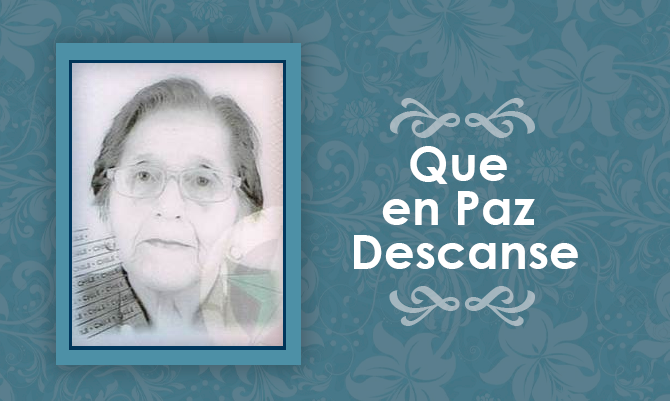 [Defunción] Falleció Maria Emilia Barrientos Leal Q.EP.D