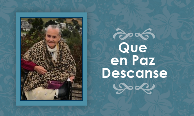 [Defunción] Falleció Doña Patricia Vargas Cárdenas Q.E.P. D.