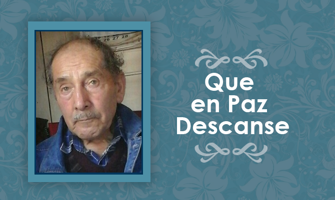 [Defunción] Falleció Juan Guillermo Espinoza Sandoval Q.E.P.D