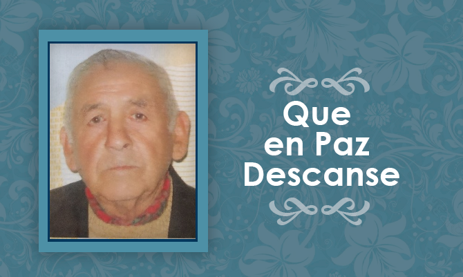 [Defunción] Falleció Eleodoro Víctor Mora Mora Q.E.P.D