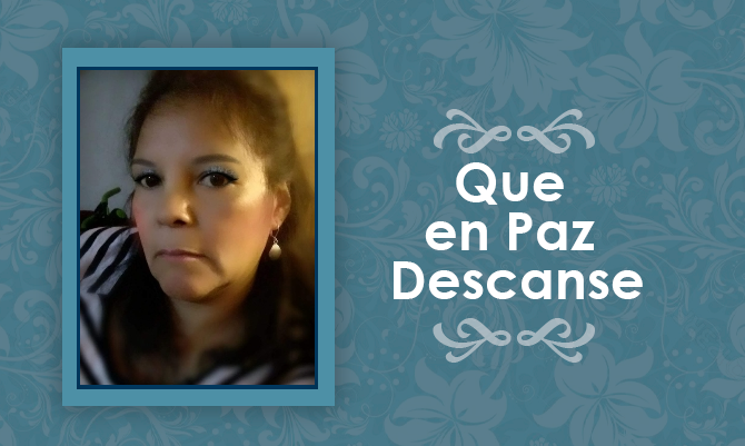 [Defunción] Falleció Regina del Carmen Delgado Pacheco Q.E.P.D