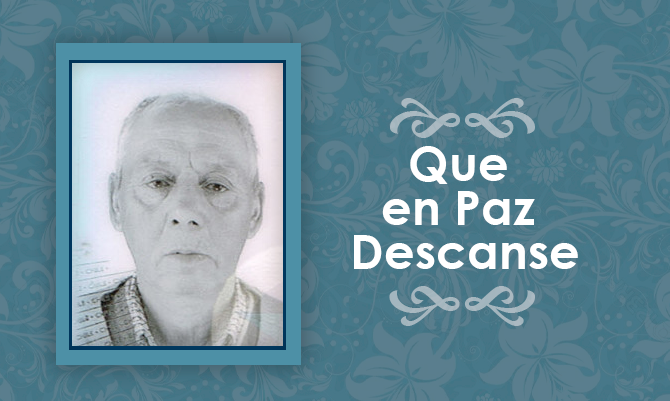 [Defunción] Falleció Pedro Gerardo Tapia Arrate Q.E.P.D