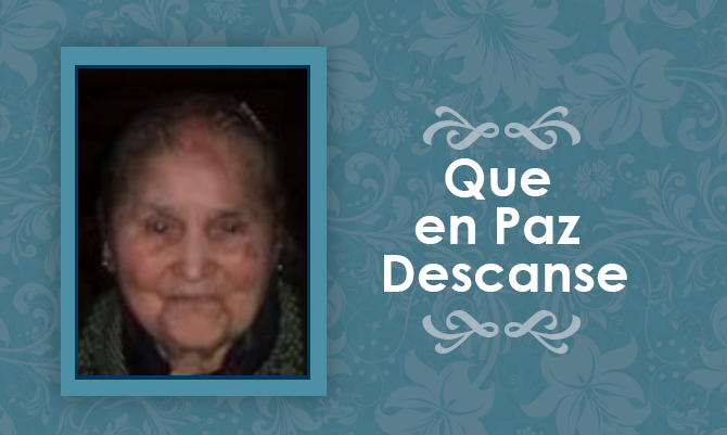[Defunción] Falleció Maria Albertina Ponce Henriquez Q.E.P.D