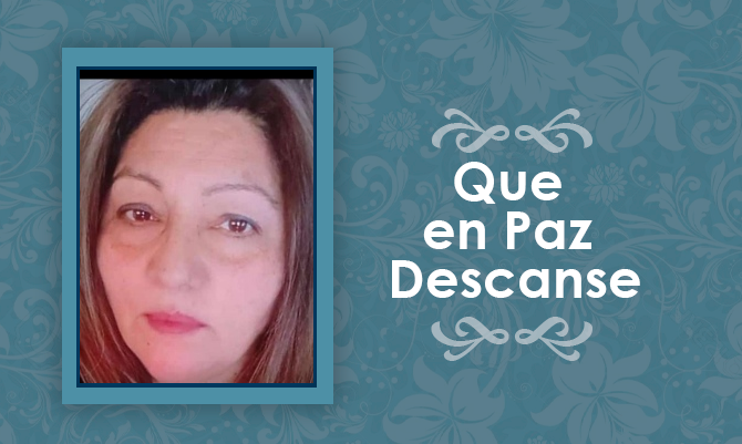 [Defunción] Falleció Candelaria del Carmen Bustamante Gomez Q.E.P.D