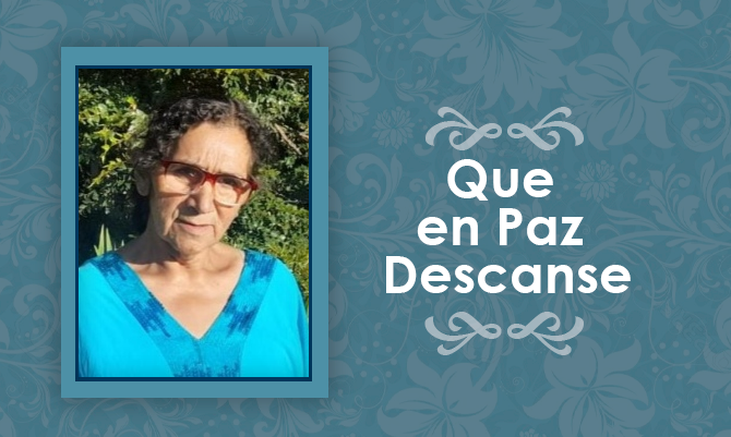 [Defunción] Falleció Herminda del Carmen Araneda Pinilla Q.E.P.D.
