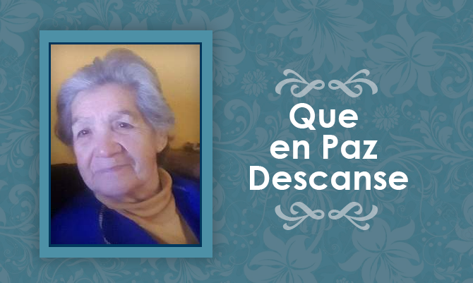 [Defunción] Falleció Clementina Isabel Delgado Delgado Q.E.P.D